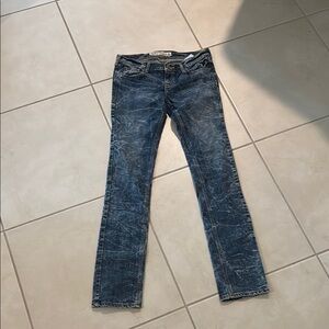 Hollister acid wash vintage jeans sz 3R juniors 506
